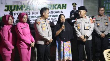 Polres Aceh Tenggara Hadirkan Harapan di Tengah Banjir, 365 Paket Bantuan Disalurkan untuk Warga Ketambe dan Salim Pinim
