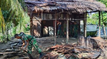 TMMD Abdya Wujudkan Hunian Sehat untuk Warga Kurang Mampu