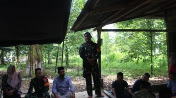 Kepala Desa Husni Fatria Nur Sambut Kehadiran Dandim dalam Kenduri Bungong Kayee