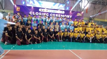 Kapolda Jabar Tutup Kapolda Cup 2026 di GOR Pajajaran, Polresta Bandung Raih Juara 1