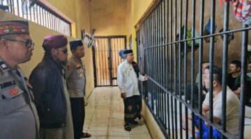 Sentuhan Rohani di Balik Jeruji, Kapolres Aceh Tenggara Hadirkan Ustaz untuk Bina Warga Tahanan