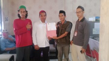 Hafiz Faisal Al Ayubi Daftarkan Diri Calon Kepala Desa Kali Jaya, “Menuju Perubahan”