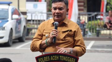 46 Knalpot Brong Dimusnahkan, Polres Aceh Tenggara Tegaskan Komitmen Tertib Berlalu Lintas
