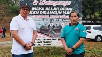 Braditi Moulevey Datang, IKM Tasikmalaya Buka Rencana Besar Pembangunan Masjid