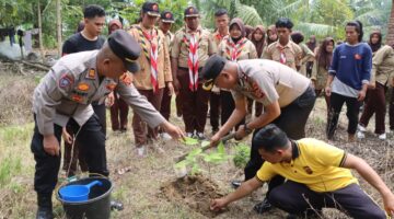 Polisi Bersama Masyarakat,Kapolres Aceh Tenggara Diwakili Wakapolres Pimpin Kegiatan Aksi Green Policing