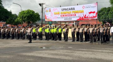 Kobarkan Semangat Persatuan, Kapolres Aceh Tenggara Pimpin Upacara Hari Sumpah Pemuda ke-98